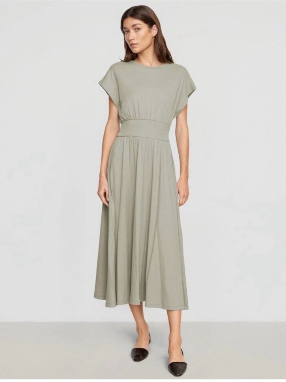 Modern Citizen Prima Jersey Midi Dress